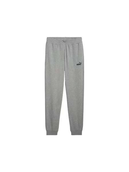 Hlače Puma s autogramom siva