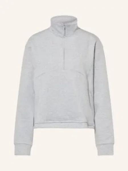 Under Armour Mikina S Límcem Troyer Ua Unstoppable světle šedá