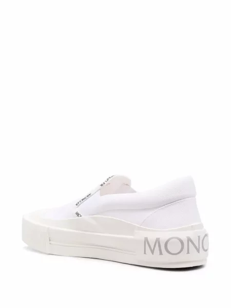 Slip on tenisky Moncler bílé