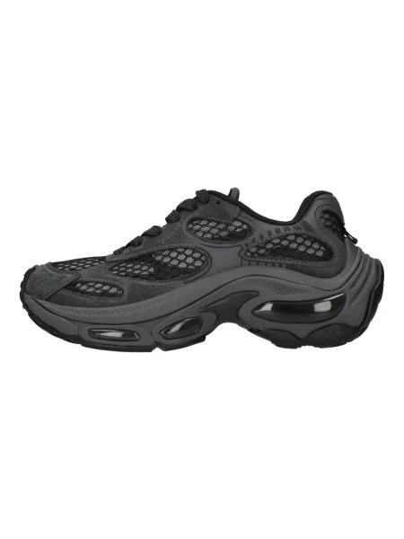 Sneakersy Ash zamszowe czarne