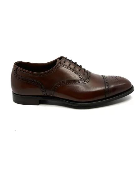 Półbuty Crockett & Jones skórzane brązowe