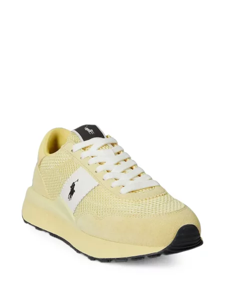 Hálós sneaker Polo Ralph Lauren autogrammal szürke