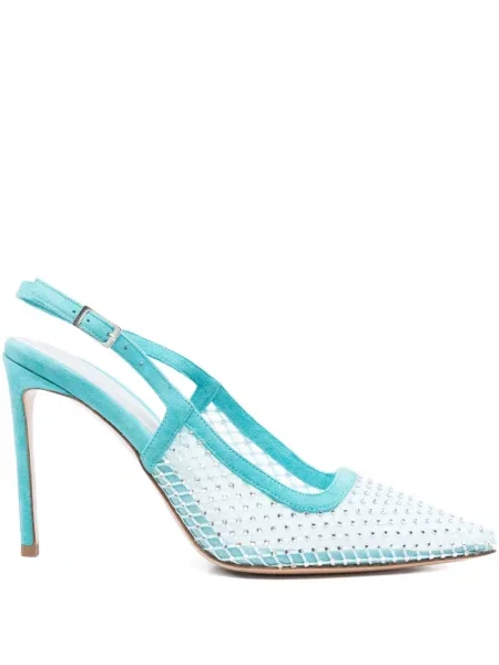 Pantofi cu toc Ginissima albastru