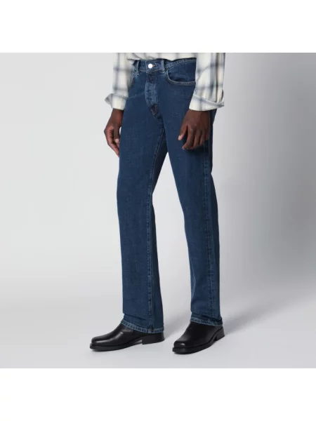 Jeansy Jeanerica casual niebieskie