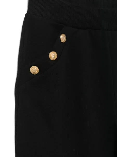 Dětské kalhoty Balmain černé