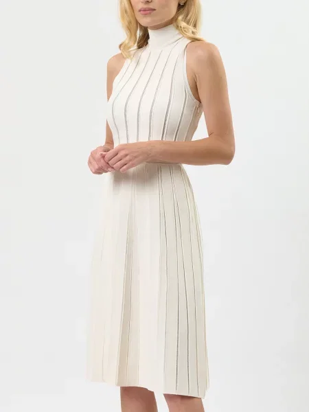 Платье Elisabetta Franchi бежевое