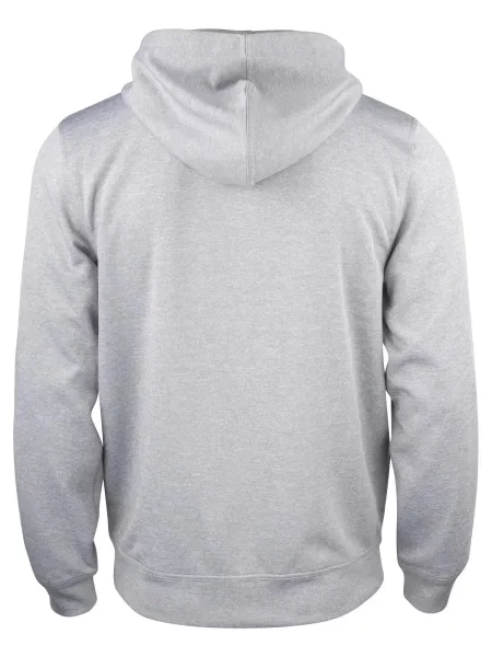 Clique Basic Active Hoody Full Zip – bluza z kapturem melanż – grey szary