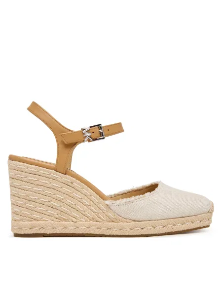 Espadrile MICHAEL Michael Kors Kenzie Wedge Kremna