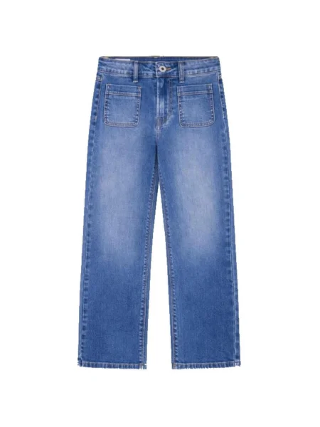 Blugi copii Pepe Jeans albastru