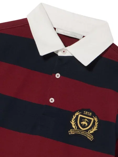 Pólóing Brooks Brothers autogrammal piros