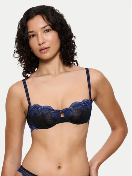 Triumph Sutien Balconette Comfort Glam negru