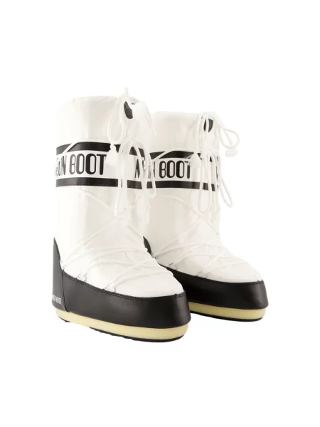 Sneakers Moon Boot Icon Black/White EUR białe