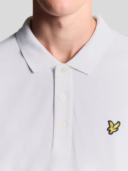Lyle & Scott Tričko ESS' biela