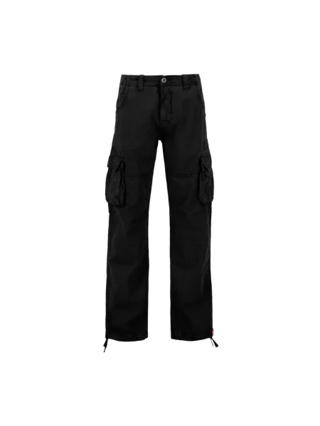 Spodnie cargo Alpha Industries czarne