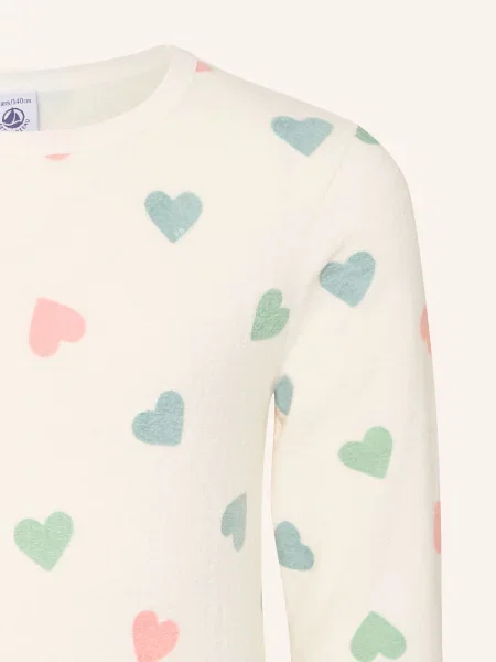 Petit Bateau Piżama Z Frotte beige beżowa