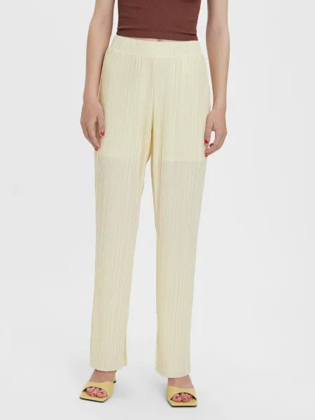 VERO MODA Nadrág Sutton világos sárga