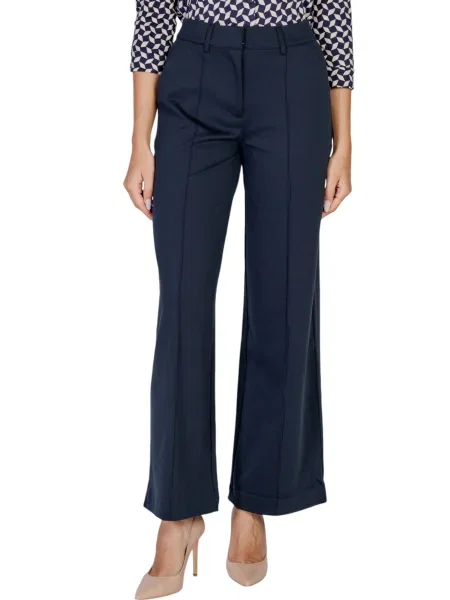 Pantaloni Ichi albastru