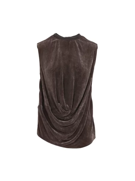 Top Rick Owens brązowy