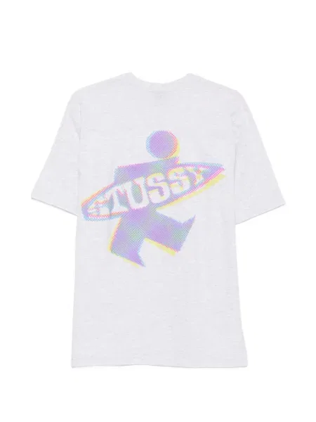 Μπλούζα Stüssy με σχέδιο γκρι