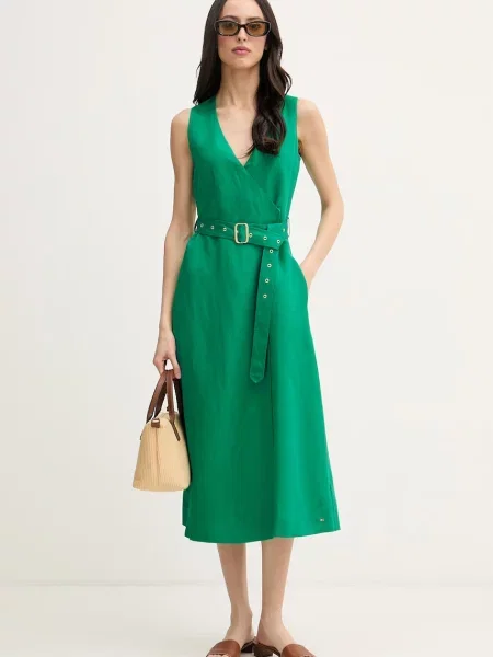 Tommy Hilfiger rochie cu in verde