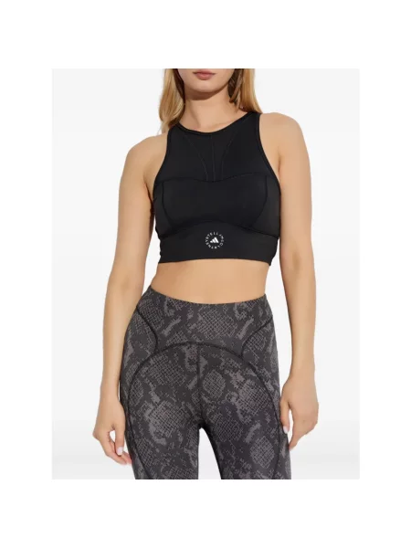 Stanik sportowy Adidas By Stella Mccartney czarny