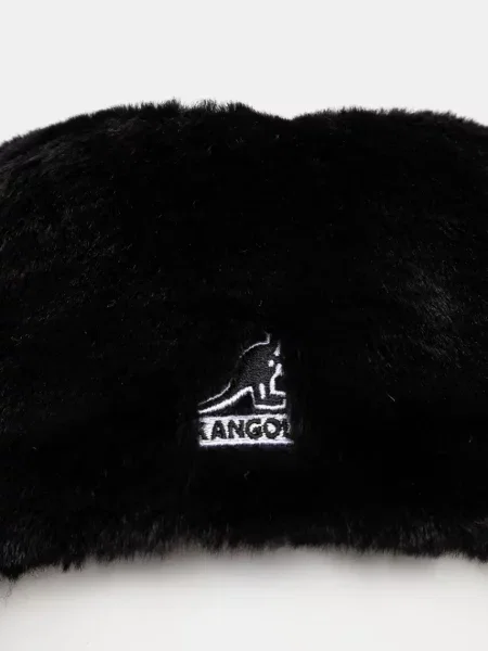Шапка Kangol FAUX FUR TOPPER чорний