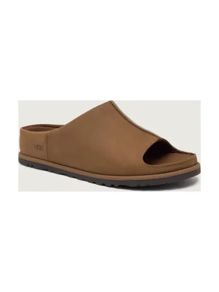 UGG papuci din nubuc M Otzo Slide maro