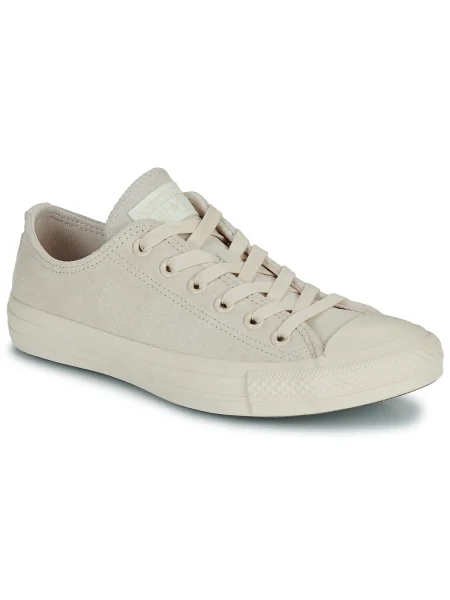 Semišové tenisky Converse Chuck Taylor All Star béžová