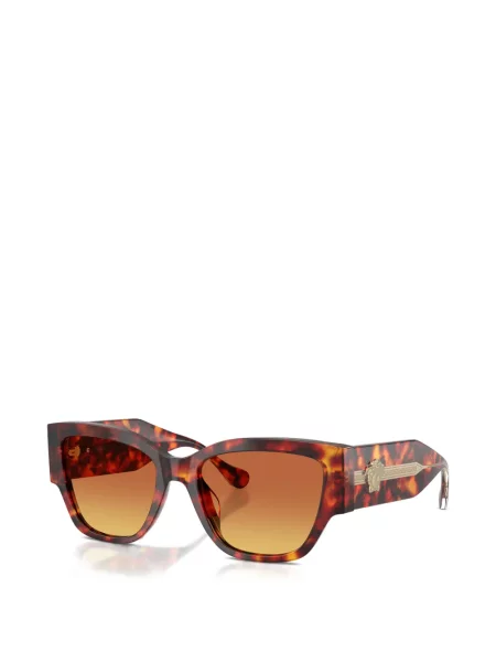 Ochelari de soare Versace Eyewear cu autograf maro