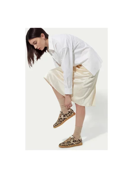 Sneakersy Voile Blanche skórzane