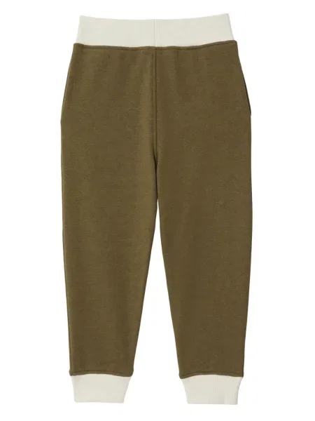Spodnie dziecięce Burberry zielone
