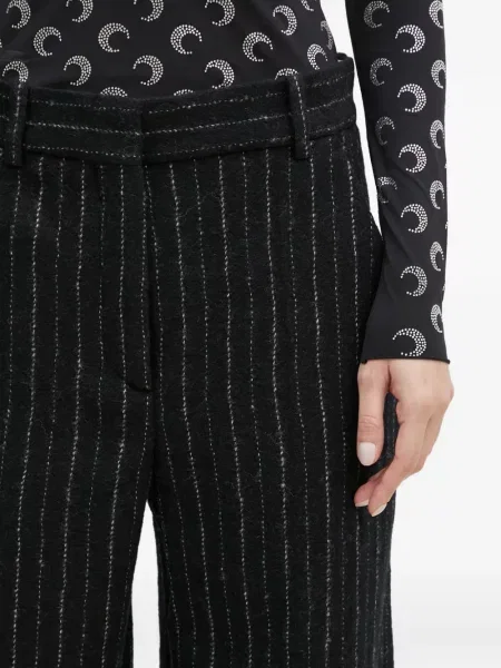 Pantaloni Kenzo cu dungi negru