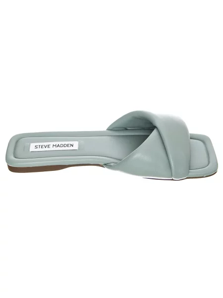 Klapki Steve Madden zielone