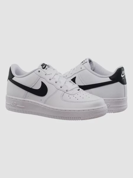 Кожаные кроссовки Nike Air Force 1 белые