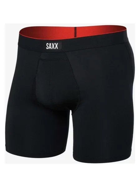 Bokserki SAXX Multi-Sport Performance intensywna czerń XS czarne