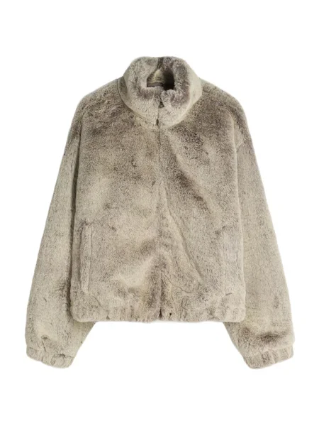 Bershka Geacă de iarnă taupe gri