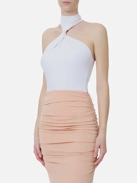 Боді Elisabetta Franchi бежеве