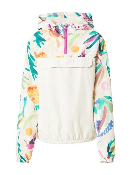 Urban Classics Prehodna jakna žad / oranžna / pitaja / off-bela bela