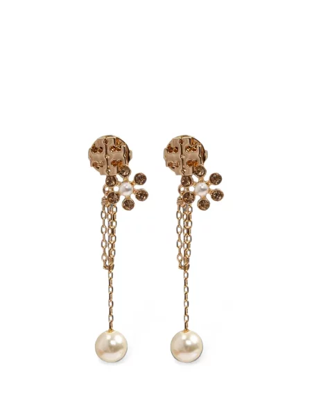 Cercei Tory Burch cu perle