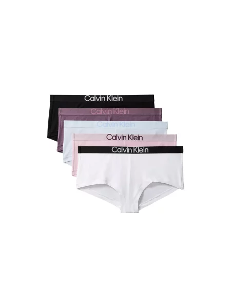 Calvin Klein Underwear Kalhotky pastelová modrá / ostružinová / růžová / černá bílá