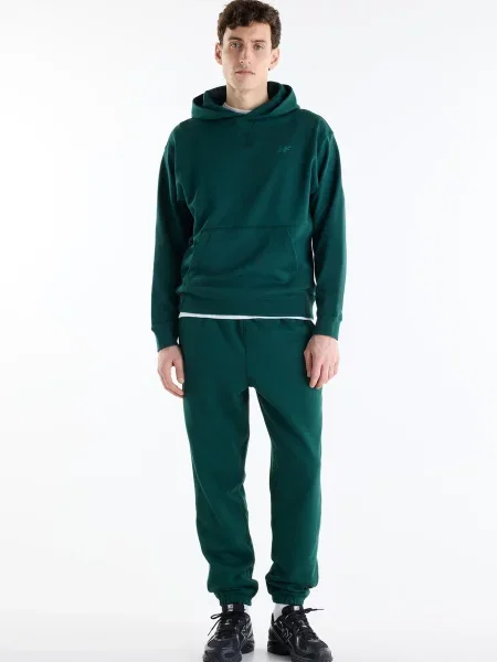 Махрове худі New Balance зелене