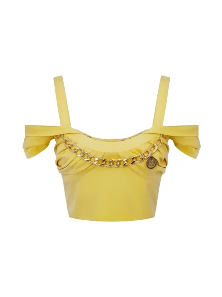Top Elisabetta Franchi żółty