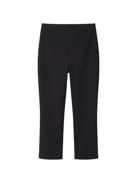 Decupat pantaloni Reformation tricotate negru