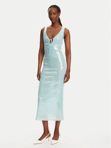 Bardot Sukienka koktajlowa Isha Sequin Turkusowy