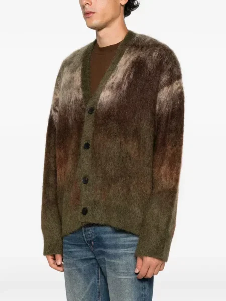 Cardigan Feng Chen Wang tricotate verde
