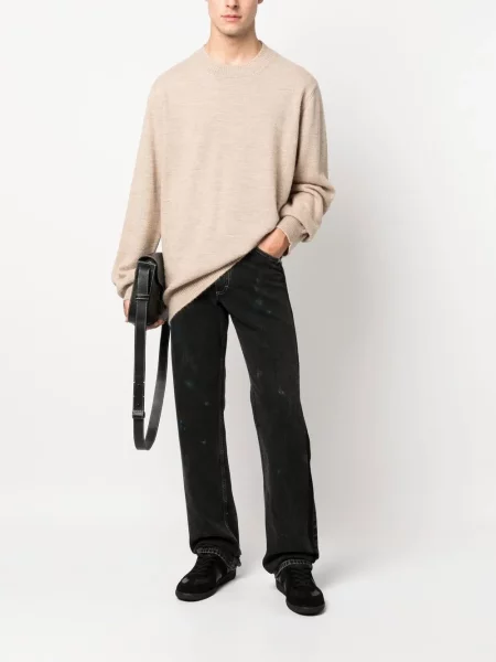 Tiesūs džinsai Maison Margiela juoda