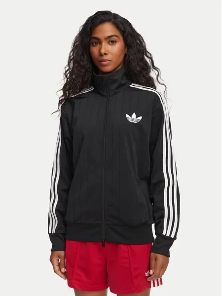 Adidas Hanorac Pinstripe Firebird Negru alb