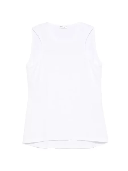 Top Roberto Collina fără mâneci alb