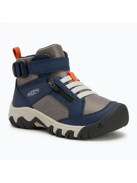 Полуотворени обувки Keen сиво