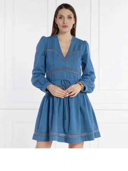 TWINSET De blugi rochie cu cordon albastru